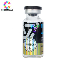 Pharmaceutical transparent 2ml 5ml 10ml vial bottle with stopper cap